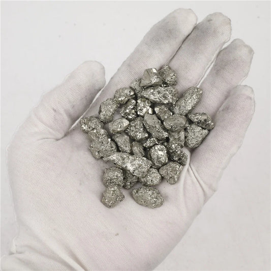 Natural Pyrite Crystal Mini Chips