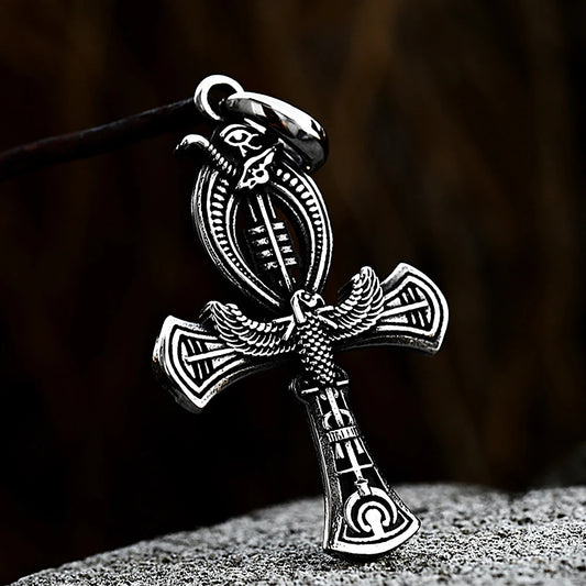 Vintage Ankh Cross Necklace