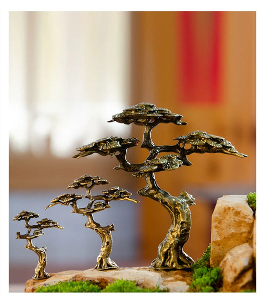 Mini Welcome Pine Miniature Figurine
